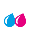 Zeefdruk (2 kleuren)